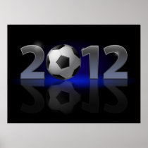 Twenty Twelve year. Football Print