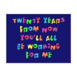 Twenty Years From Now