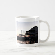 Twilight at lake waterfront, Kingston, Ontario Mug