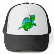 Twilight Flight - Cute Green & Blue Dragon