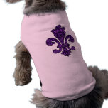 Twilight Violet Goth Dog T-shirt