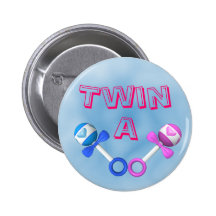 Twin A Button