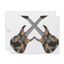 Twin Axes Personalized Announcement