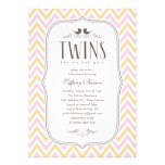 Twin Baby Shower Invitations