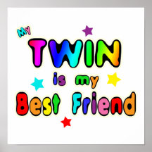 Twin Best Friend Poster