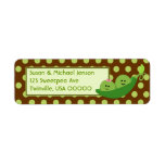 Twin Boy and Girl Return Address Avery Label