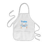 Twin Boys Apron