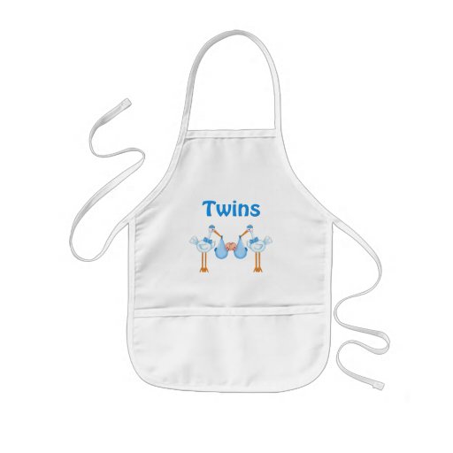 Twin Boys Apron