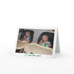 twin boys first birthday cake cards
