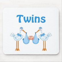 Twin Boys Mouse Pad