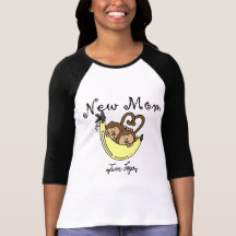 Twin Boys New Mom Tshirts and Gifts