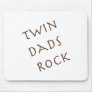 Twin Dads Rock Mouse Mats