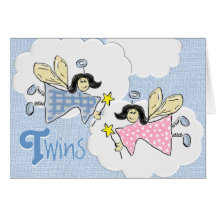 Twin Faeries Card