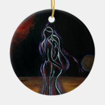Twin Flames Ornament: Round