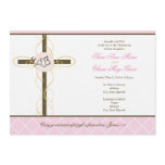 Twin Girls Christening/Baptism Invitation