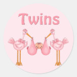 Twin Girls Sticker