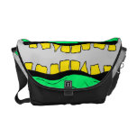 Twin Goblin Heads Messanger Bag Courier Bags