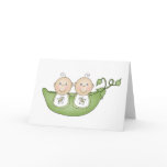 Twin Peas in a Pod Cards