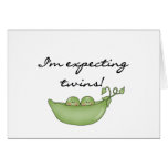 Twin Peas in a Pod Greeting Card