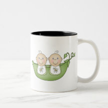 Twin Peas in a Pod Mug