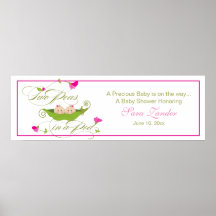 Twin Peas in a Pod  |  Ping Banner Poster