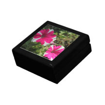Twin pink flowers gift boxes