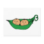 Twin Pod Graphic Postcard