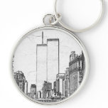 Twin Towers Key Chain