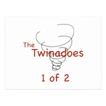 Twinadoes 1 of 2 postcard