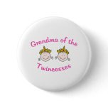 Twincess Grandma Pinback Button