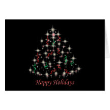 Twinkle Tree Holiday Greeting Card