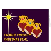Twinkle Twinkle Christmas Star...-Customize Cards