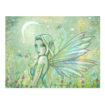 Twinkling Night Fairy Postcard