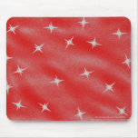 Twinkling Silver On Red