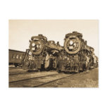 "Twins"  CN Railroad  Locomotives 3461 and 3501 Post Card
