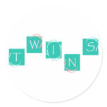 Twins cubes stickers