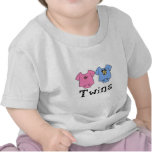 Twins Cute Bodysuit 1 girl & 1 Boy t-shirts