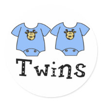 Twins Cute Bodysuit 2 boys