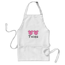 Twins Cute Bodysuit 2 girls Apron