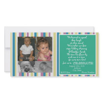 Twins First Birthday Invitation