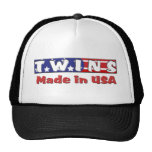 Twins Made In USA Red Mesh Hats