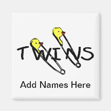 Twins (Pins) Magnets