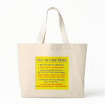 Twins Questions Fraternal Yellow Tote Bag