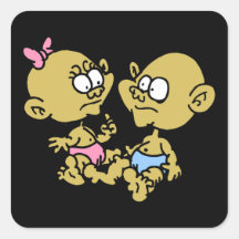 Twins Sticker
