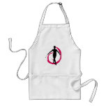 TWIRLER SWIRL PINK/BLACK APRON