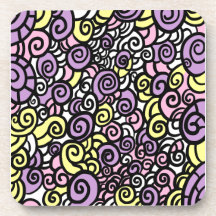 Twirls Beverage Coasters