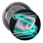 Twisted 1 Aqua Blue Pinback Buttons