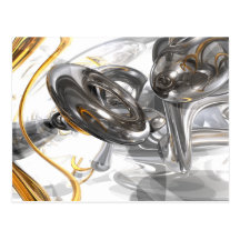 Twisted Abstract Postcard