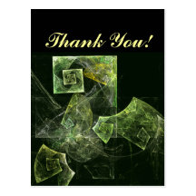 Twisted Balance Thank You Postcard