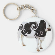 Twisted Cow Design Keychains